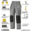 Snickers Trousers Floor Layers Workwear Trousers w/ advanced cut with twisted leg
